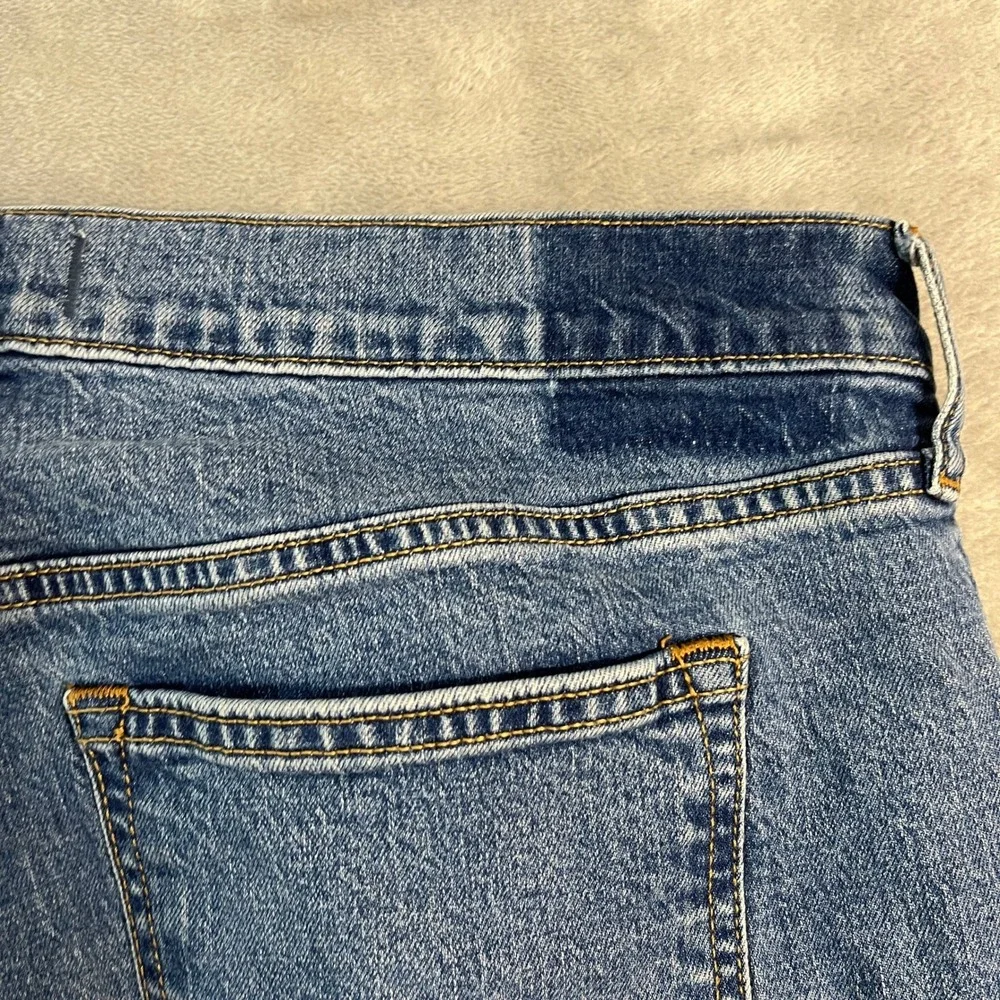 Abercrombie & Fitch Mid Rise Bootcut Jeans Womens 31 Short Blue Denim Med Wash